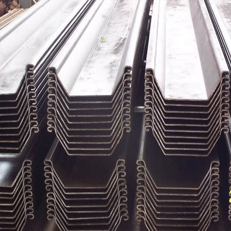ASTM Q235 Q255b Type 3 Sheet Pile U Shape Hot Rolled S355jr 12m Steel Sheet Pile