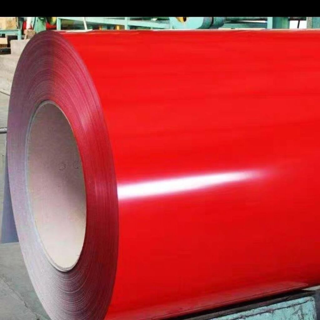 Popular 0.2mm ral 9003 color coated galvanized steel roll ppgi coil with low price