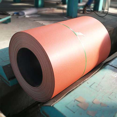Colour coated galvanized steel coil